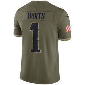 Jalen Hurts 2022 Salute To Service Limited Jersey